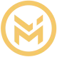 Milene logo dourado
